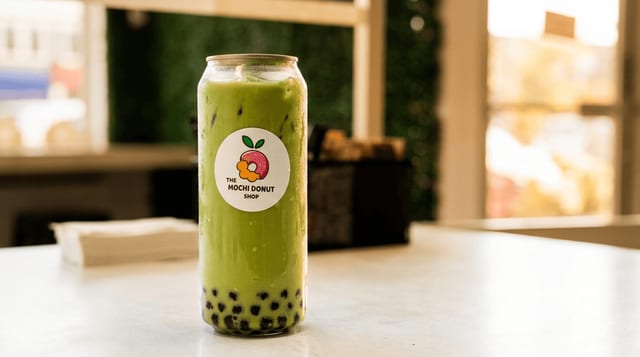 Matcha Milk Tea.