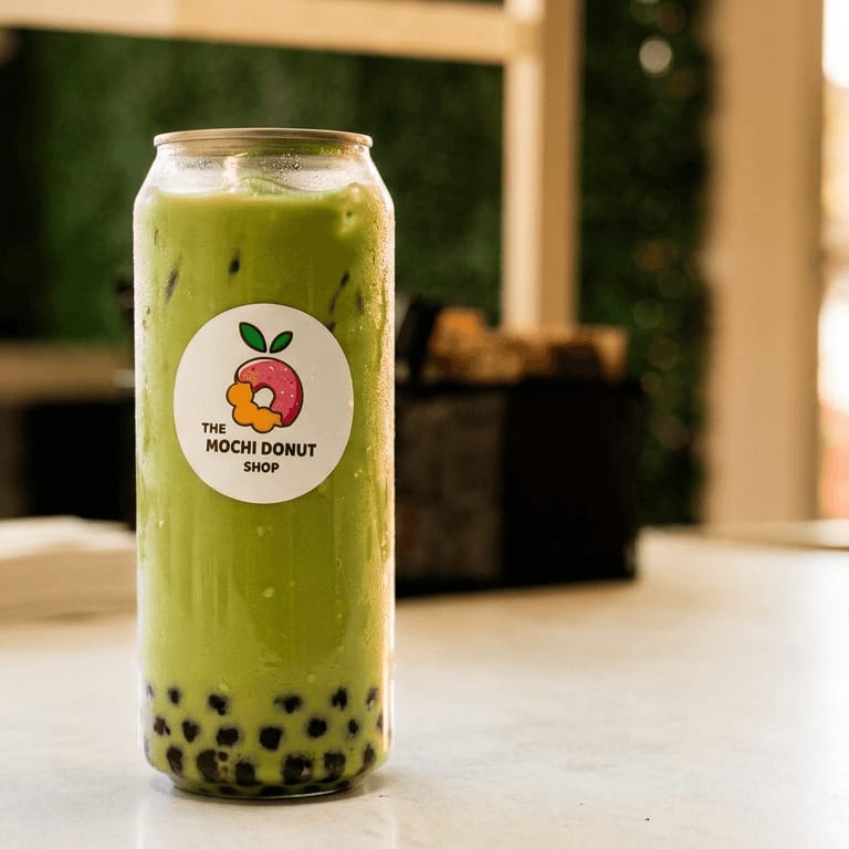 Delicious Matcha Milk Tea