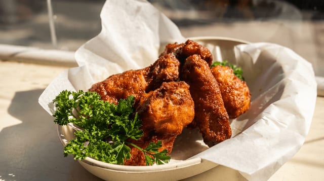 Original Fried Chicken Wings.