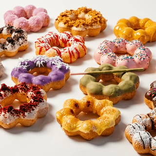 120 pc Mochi Donuts